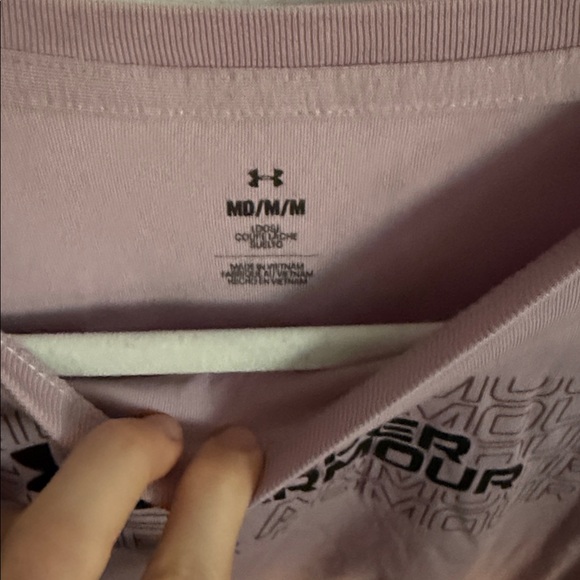 Under Armour Light Pink Graphic Tee - Picture 2 of 2